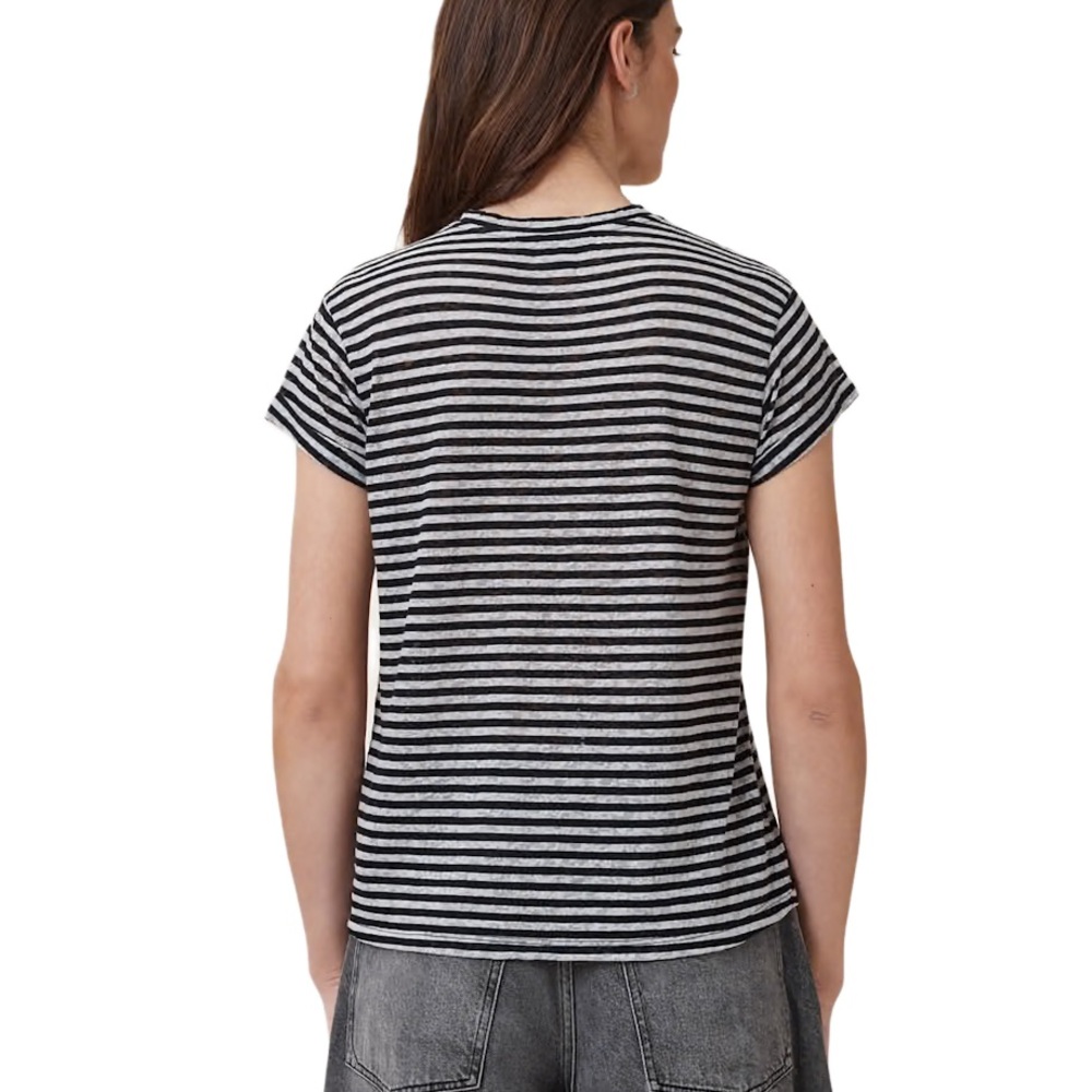 ALL SAINTS Anna Crew Neck Short Sleeve T-Shirt SIZE SMALL - Picture 3 of 9